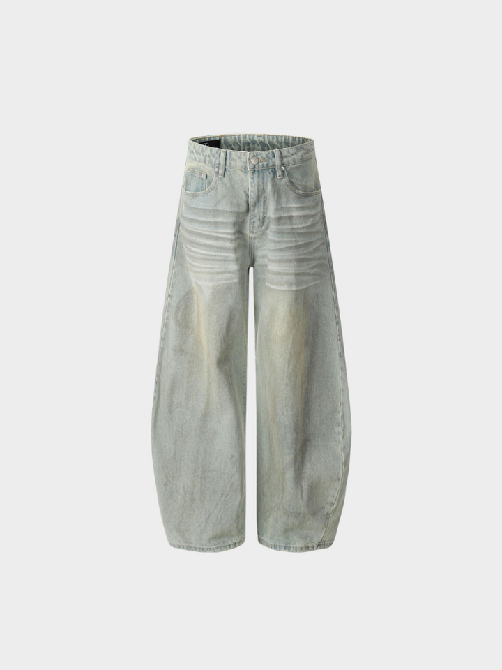 Echo Fade Wide-Leg Jeans