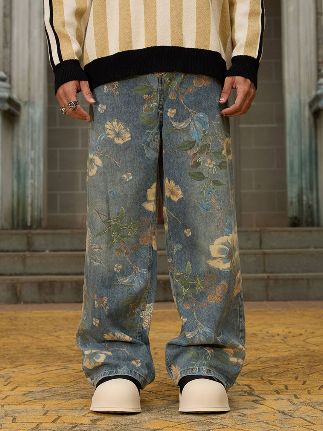 Blossom Baggy Jeans