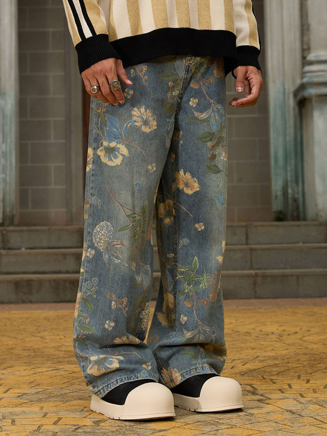 Blossom Baggy Jeans