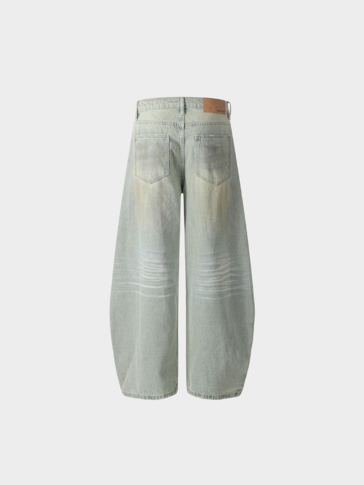 Echo Fade Wide-Leg Jeans