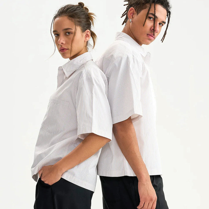 Urban Pinstripe Button Shirt