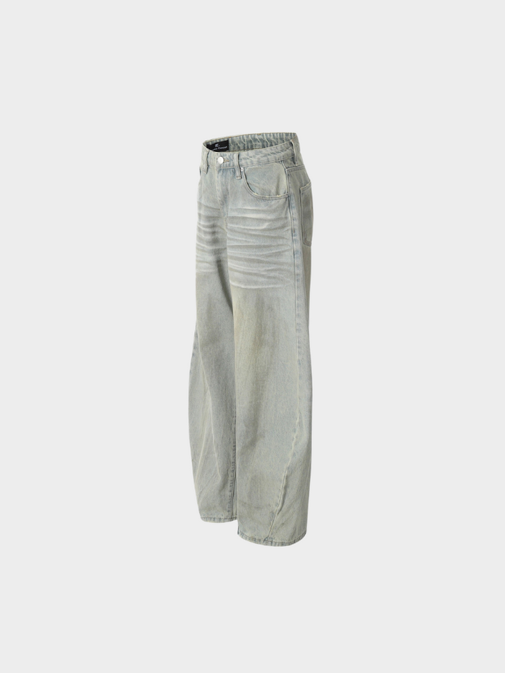 Echo Fade Wide-Leg Jeans