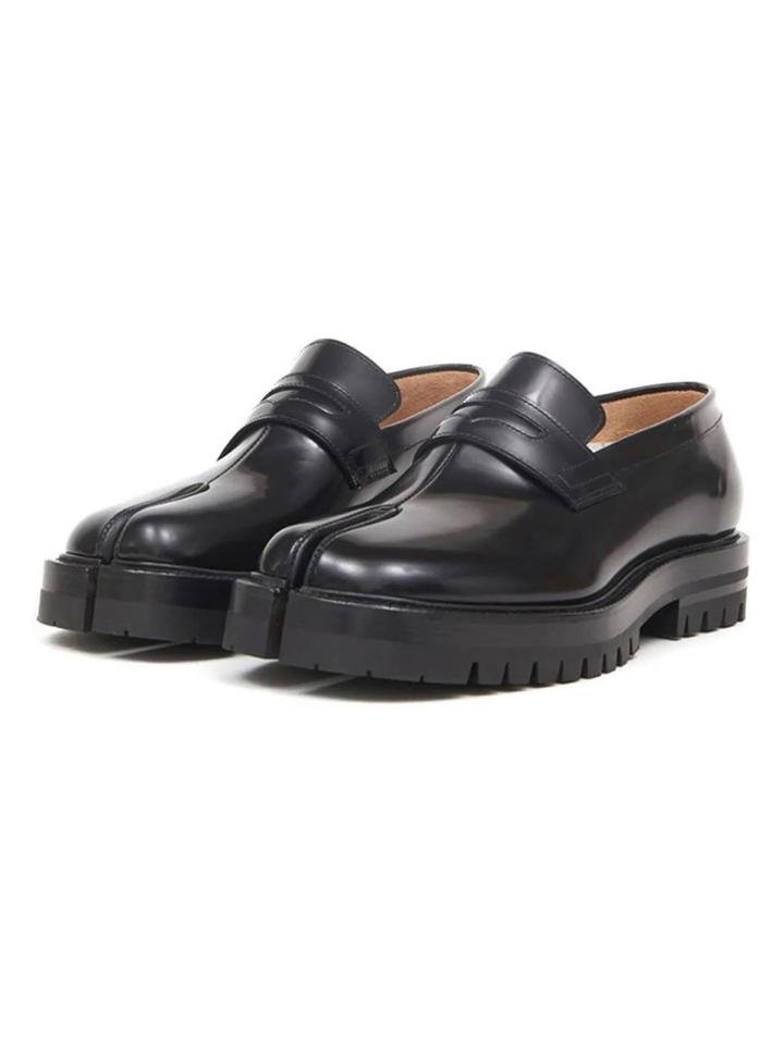 Twin Split Leather Loafer