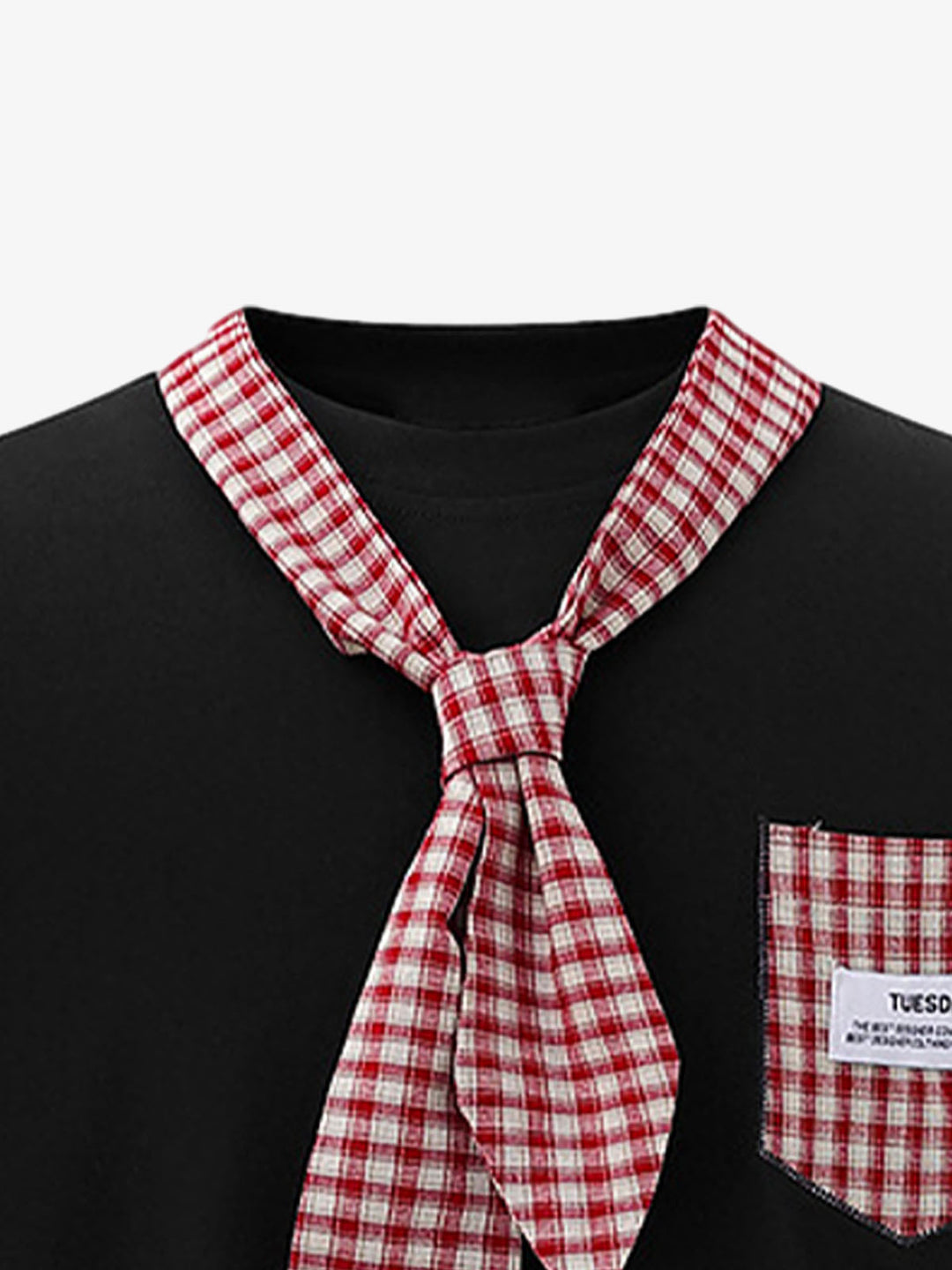 Tuesday Plaid Tie Shirt