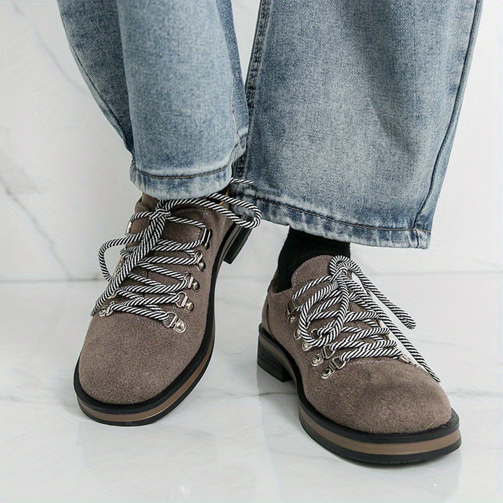 Lace-Up Derby Shoes