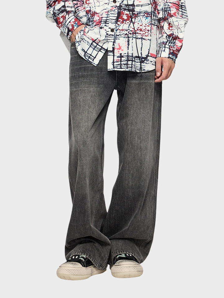 Urban Fade Wide-Leg Jeans