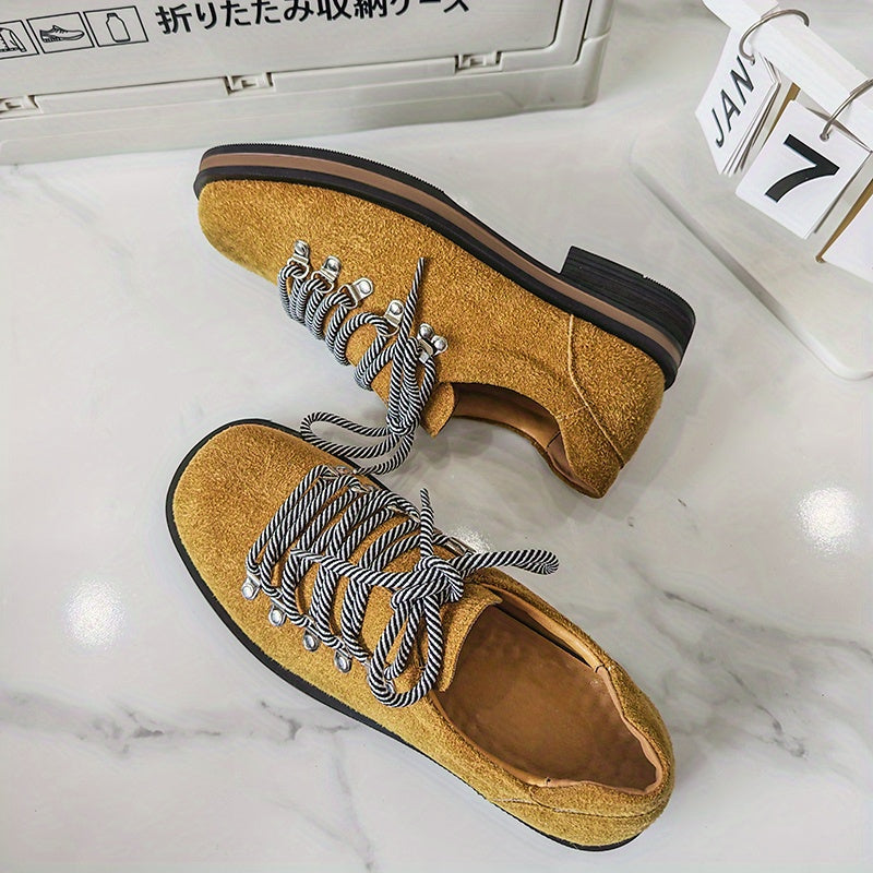 Lace-Up Derby Shoes