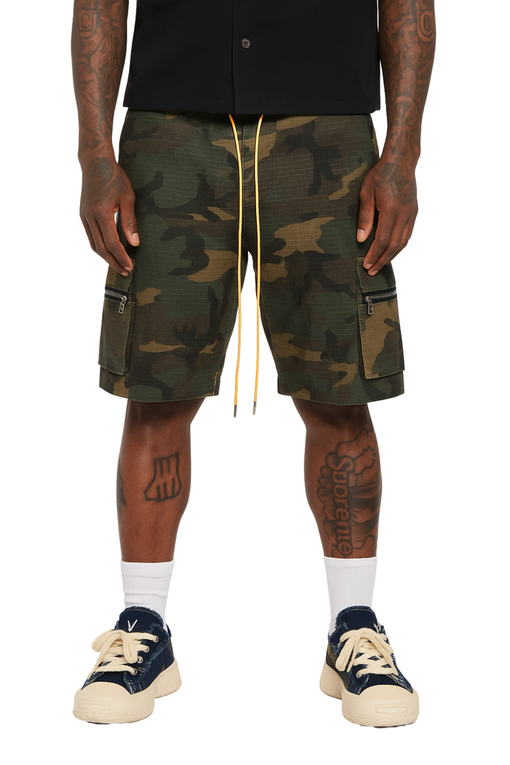 Camo Cargo Shorts