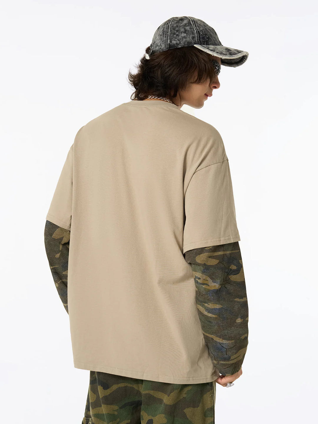 Fleetwood Mac Camo Layered Long Sleeve