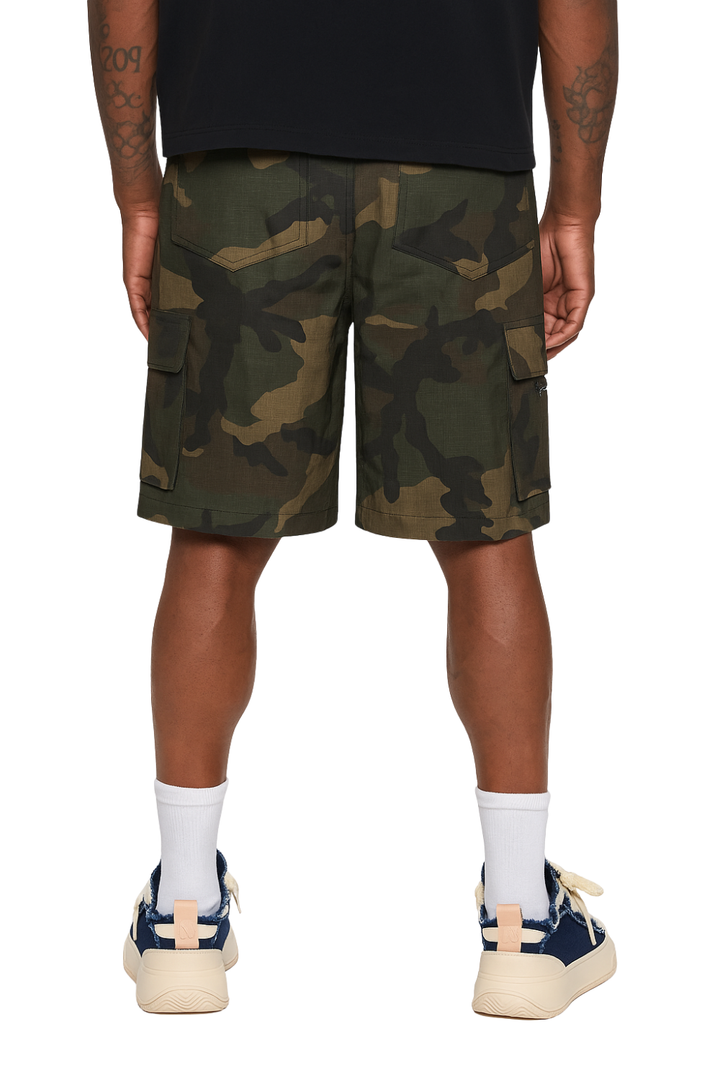Camo Cargo Shorts