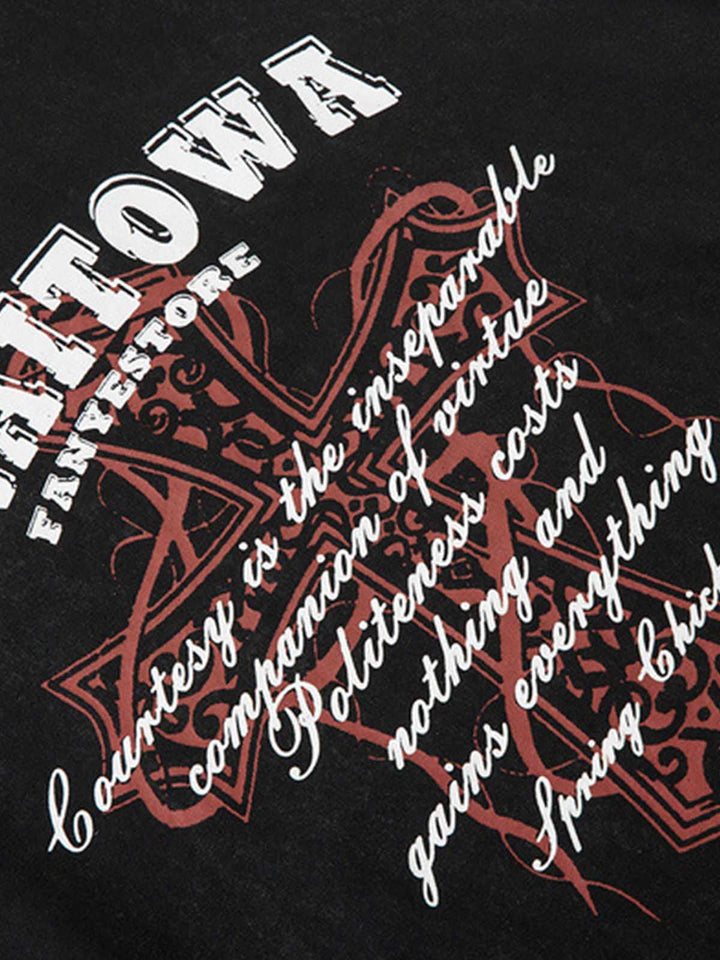 Miraitowa Distressed Graphic Tank
