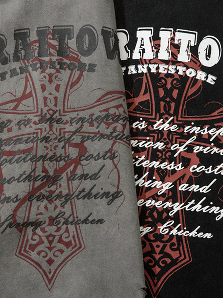 Miraitowa Distressed Graphic Tank