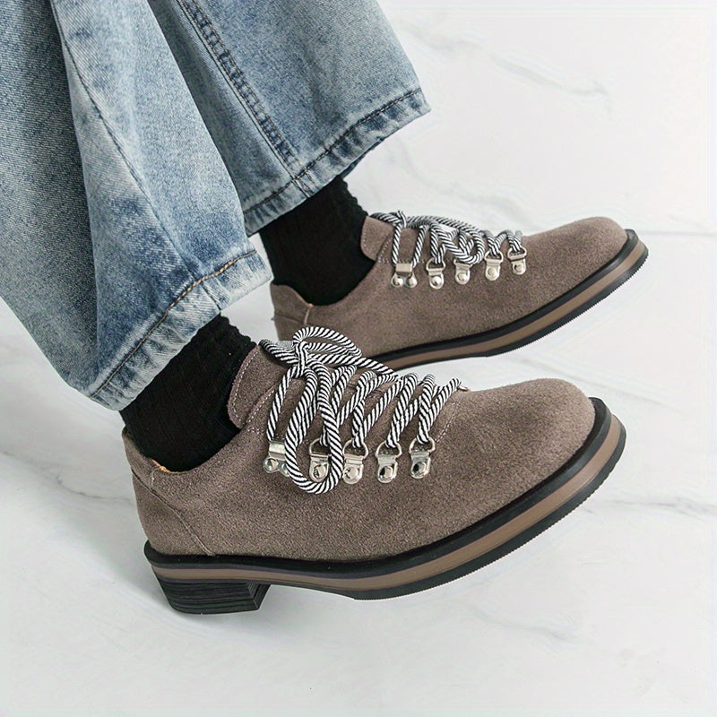 Lace-Up Derby Shoes