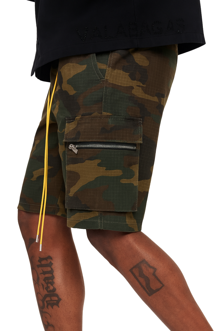Camo Cargo Shorts