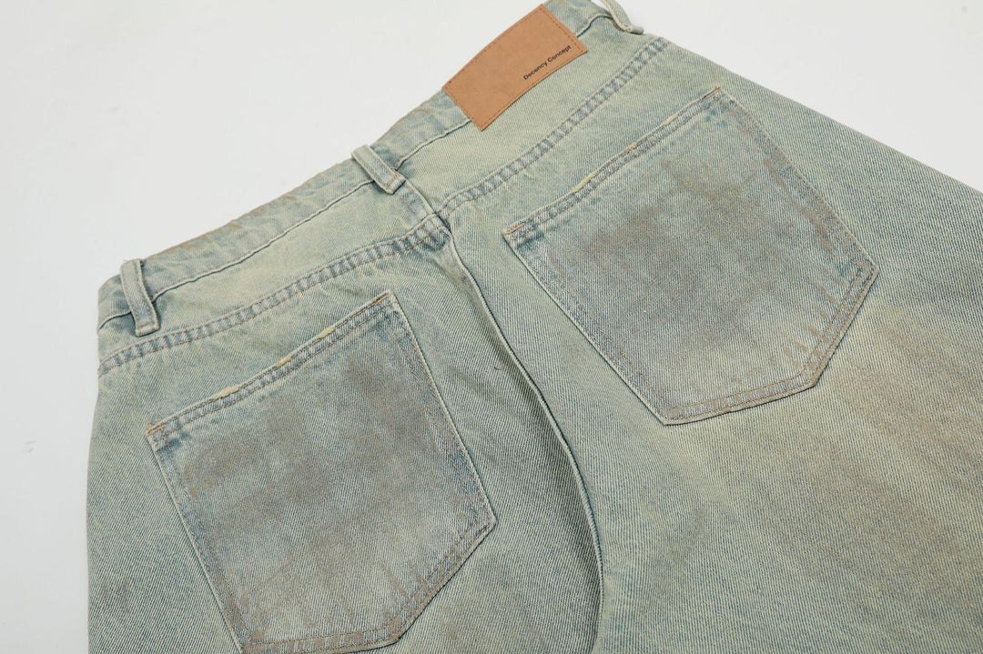 Echo Fade Wide-Leg Jeans