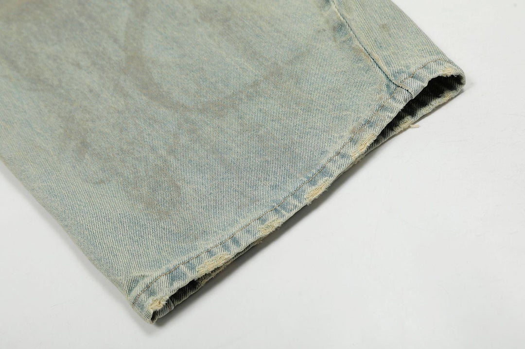 Echo Fade Wide-Leg Jeans