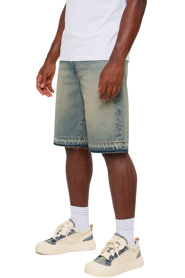 Raw Distressed Shorts