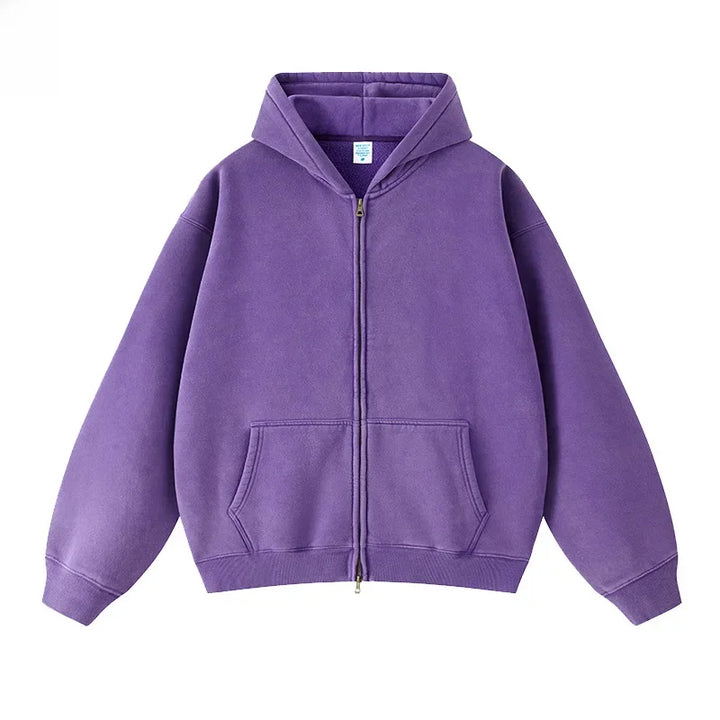 Minimalist Core Zip Hoodie
