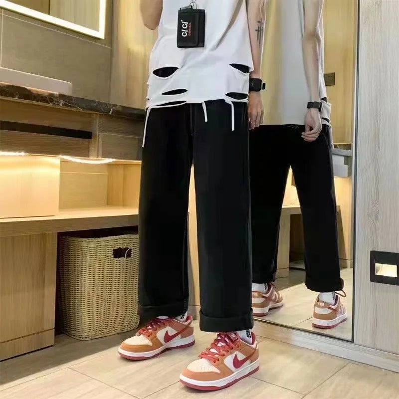 Casual Denim Fashion Pants