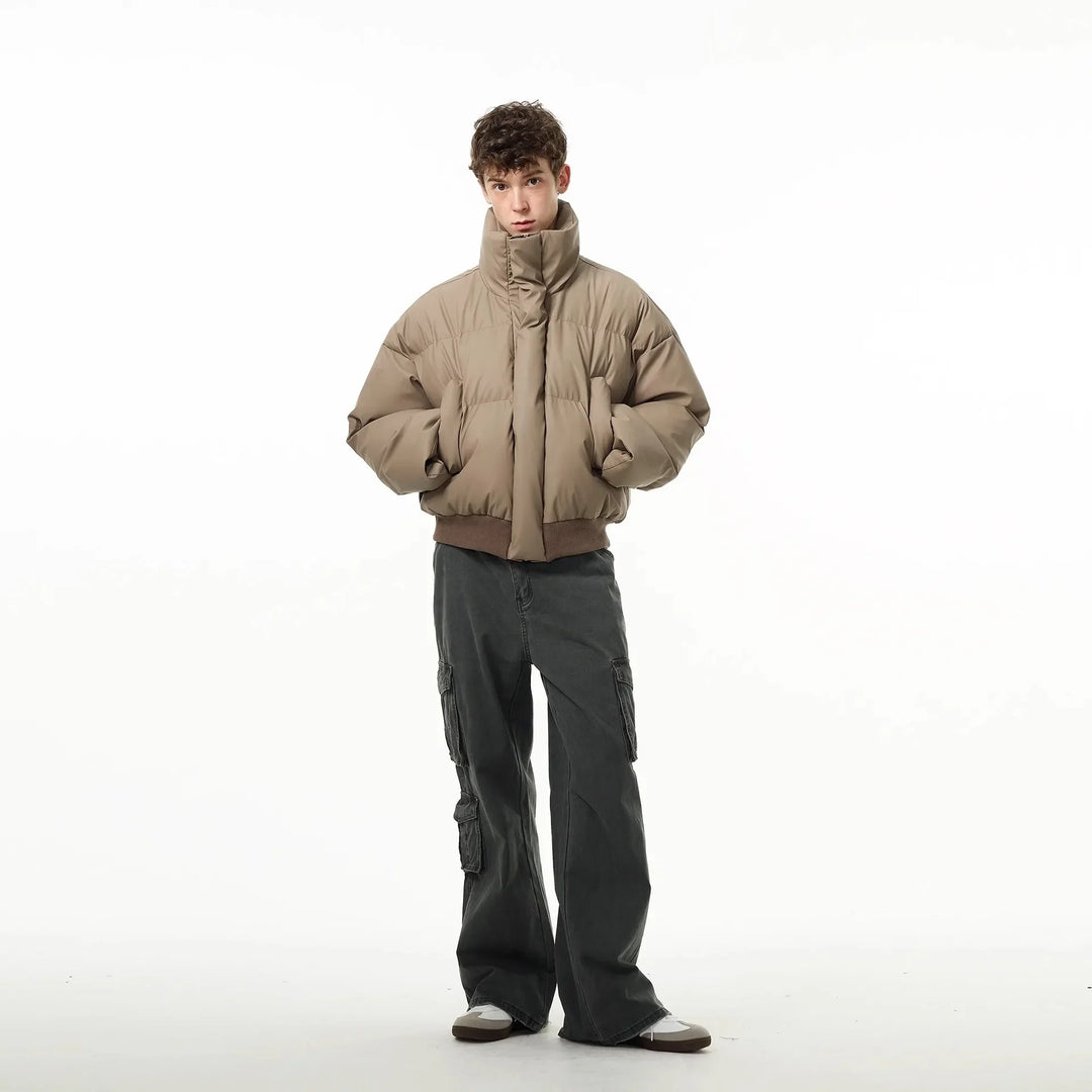 Stand Collar Puffer Jacket
