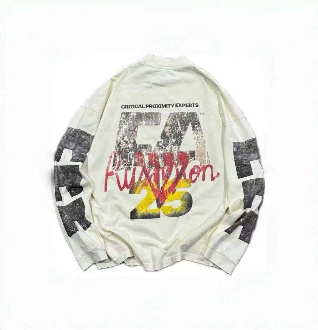 Graphic Print Long Sleeve Tee