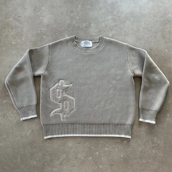 Cashmere Code Sweater