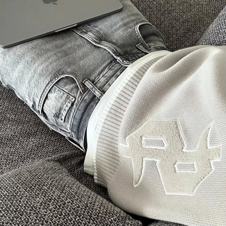 Cashmere Code Sweater