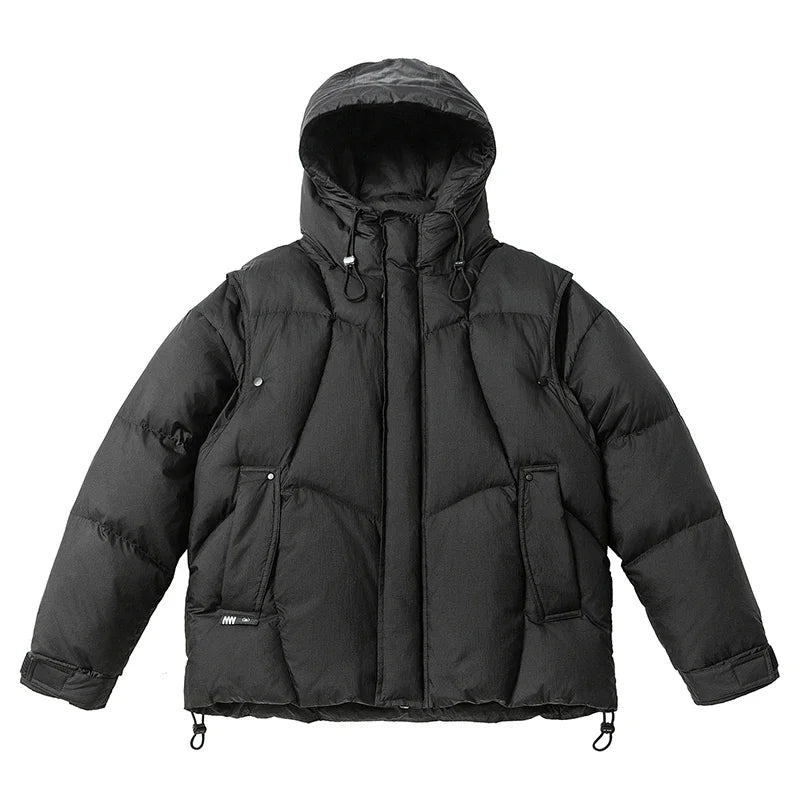 Hooded Puffer Winter Jacket