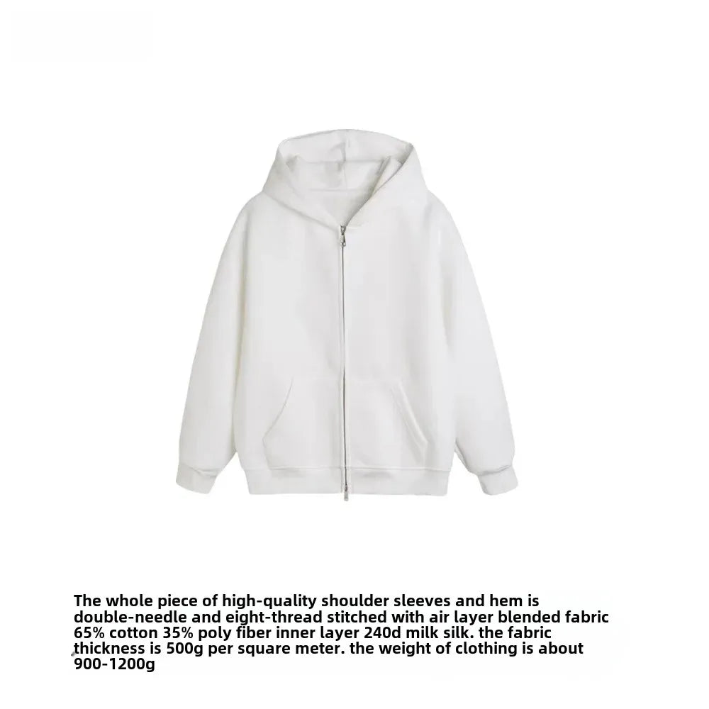 Essential Zip Up Hoodie