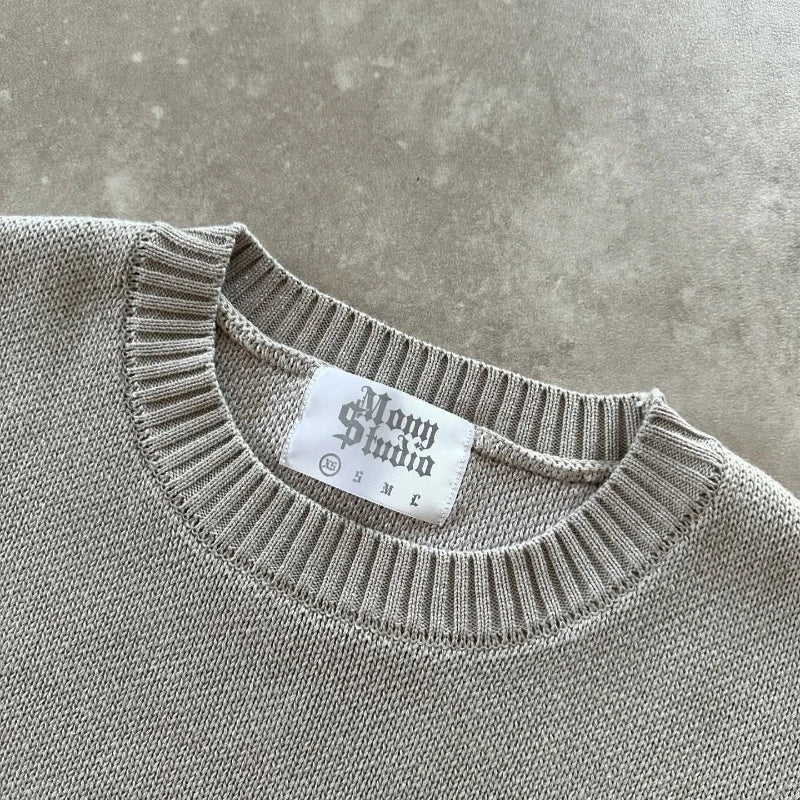 Cashmere Code Sweater