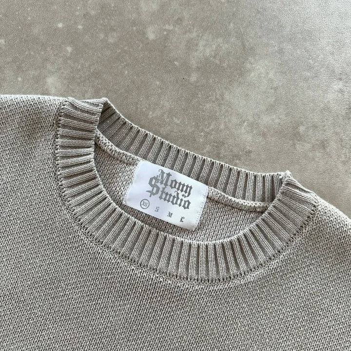 Cashmere Code Sweater