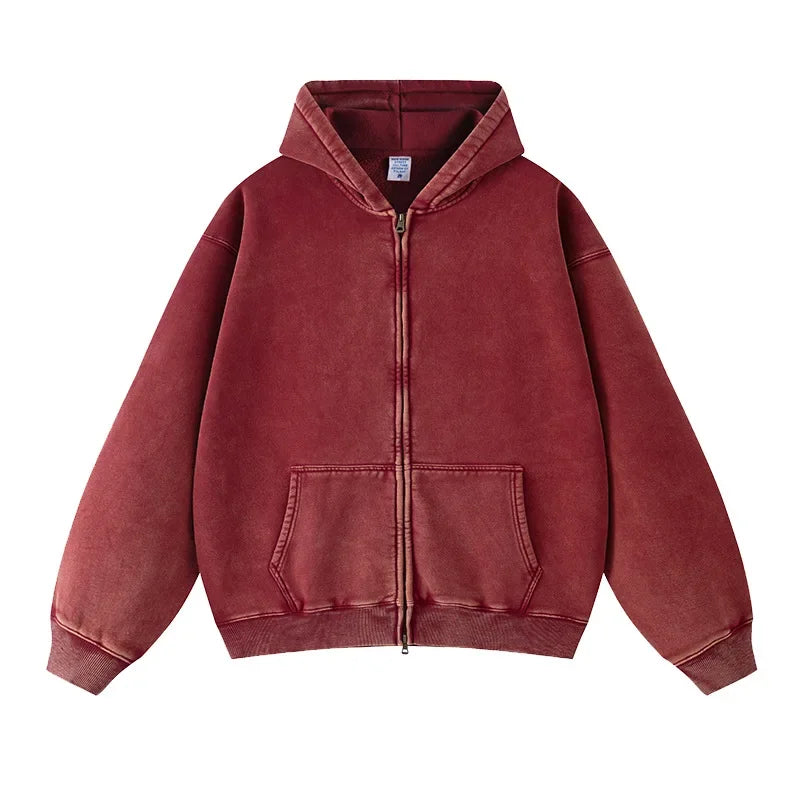 Minimalist Core Zip Hoodie