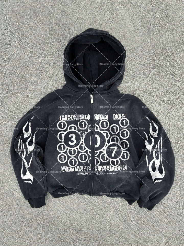Valley Retro Varsity Hoodie