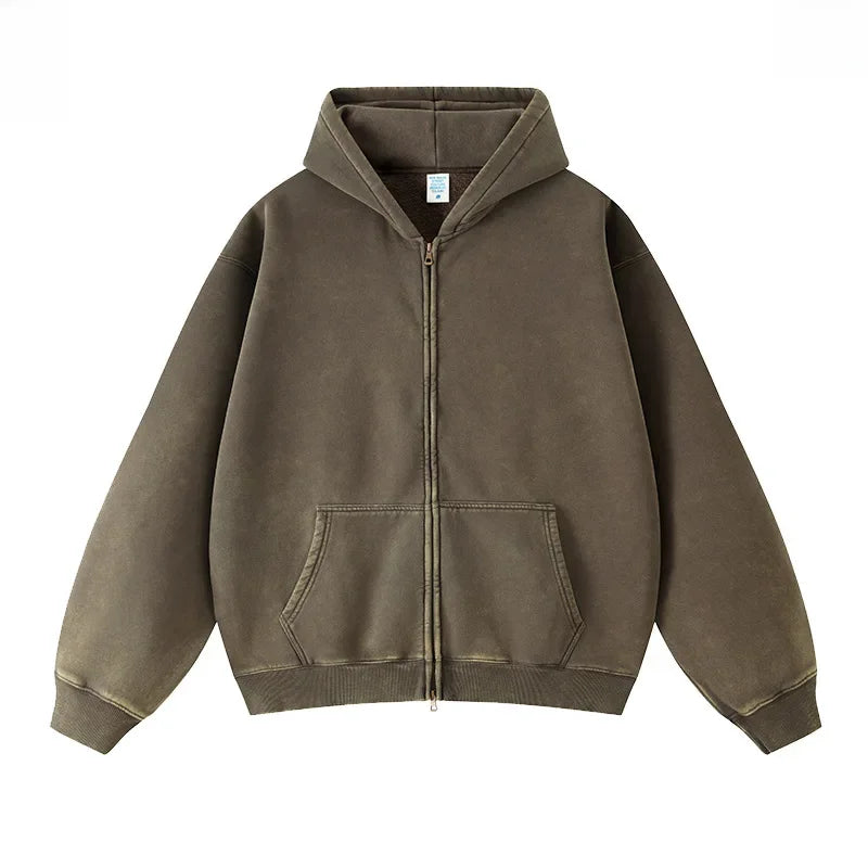 Minimalist Core Zip Hoodie