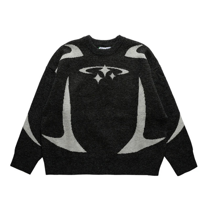 Star Graphic Sweaters