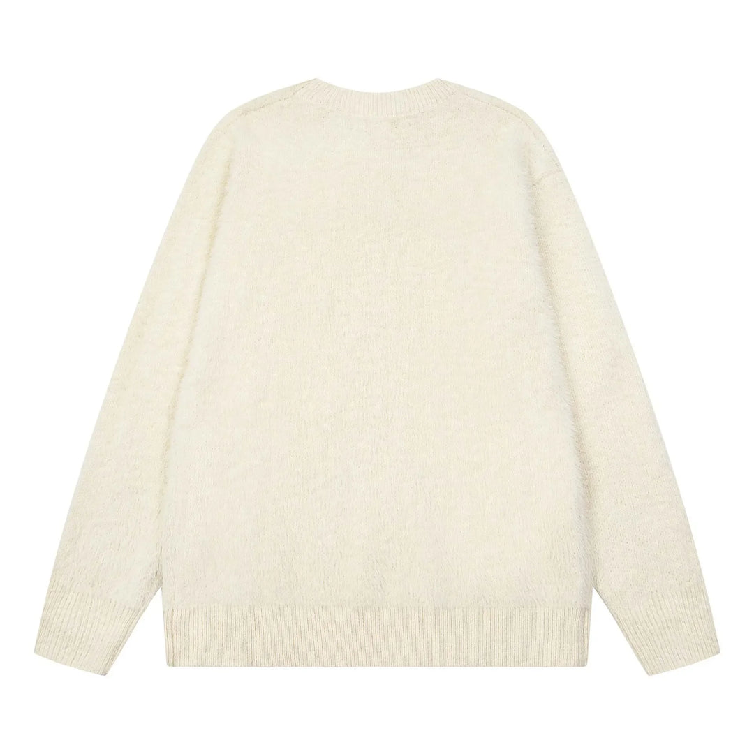 Cross Patch Knitted Sweater