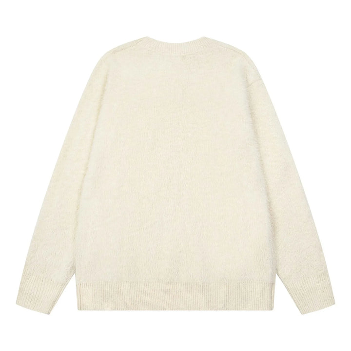 Cross Patch Knitted Sweater