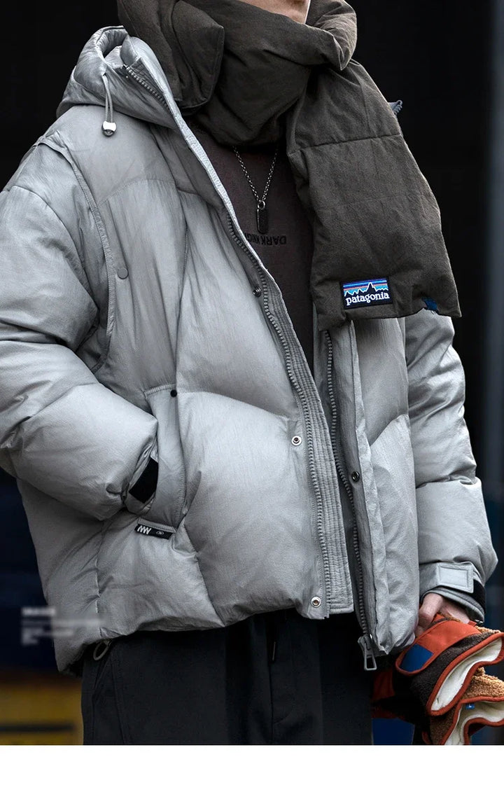 Hooded Puffer Winter Jacket