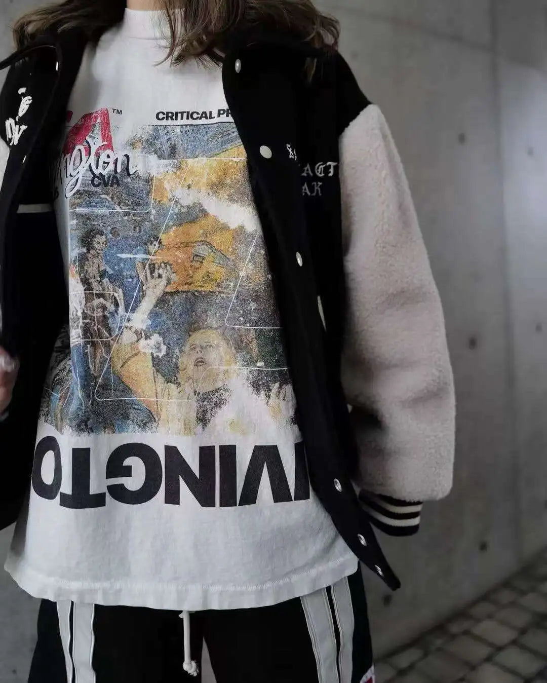 Graphic Print Long Sleeve Tee