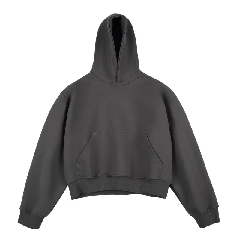 High Street Cropped Hoodie