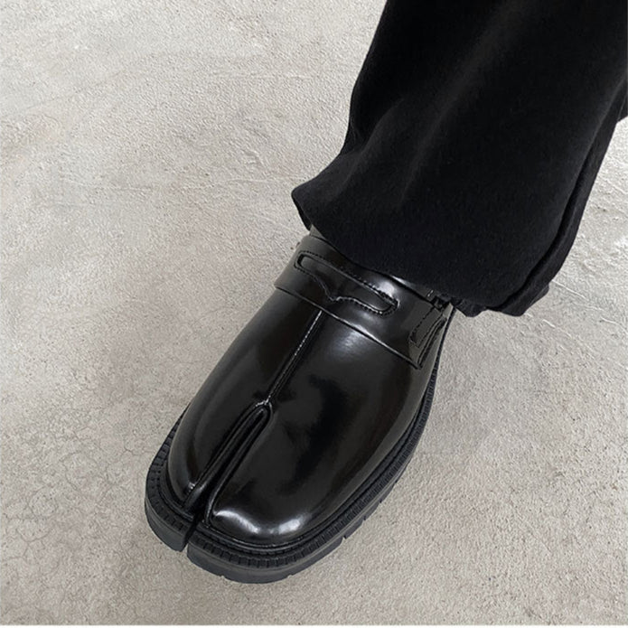 Twin Split Leather Loafer