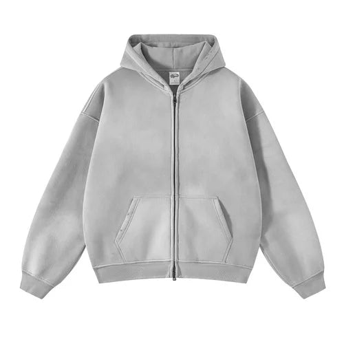Faded Aura Zip Hoodie
