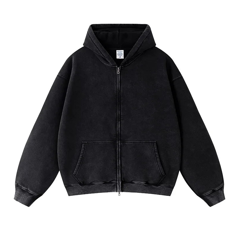 Minimalist Core Zip Hoodie