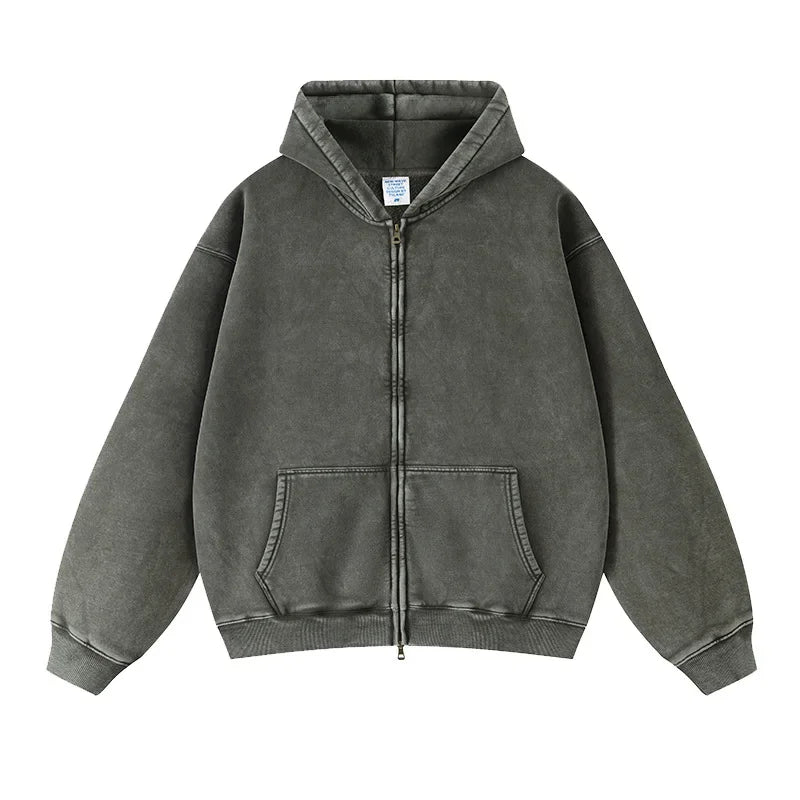 Minimalist Core Zip Hoodie