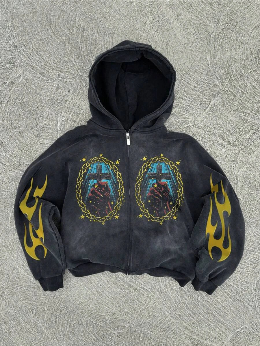 Valley Retro Varsity Hoodie