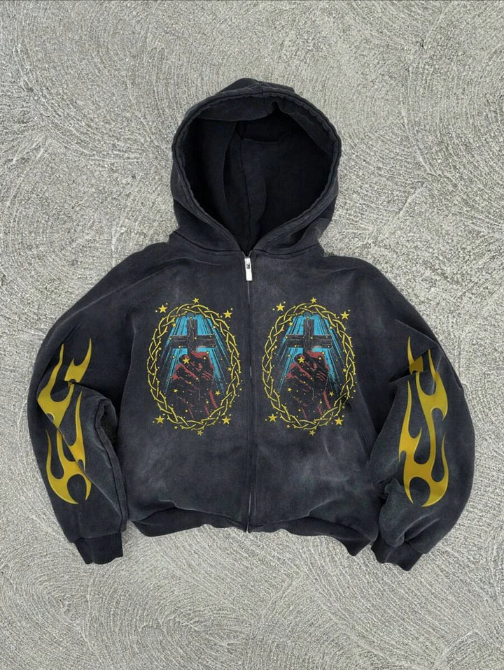 Valley Retro Varsity Hoodie