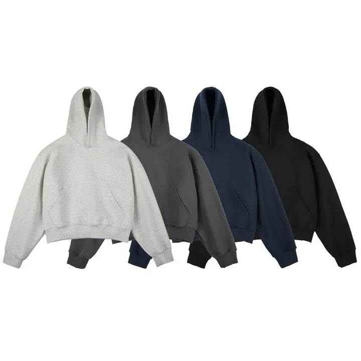 High Street Cropped Hoodie