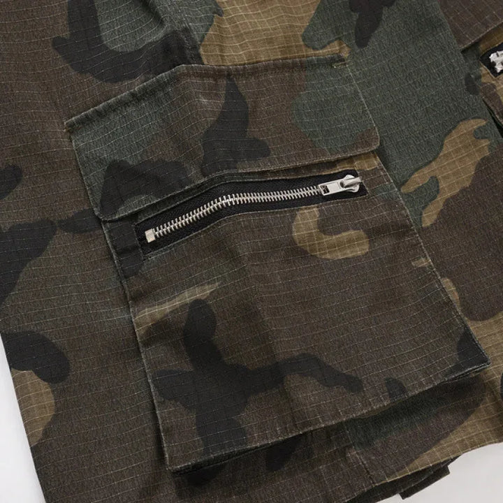 Camo Cargo Shorts
