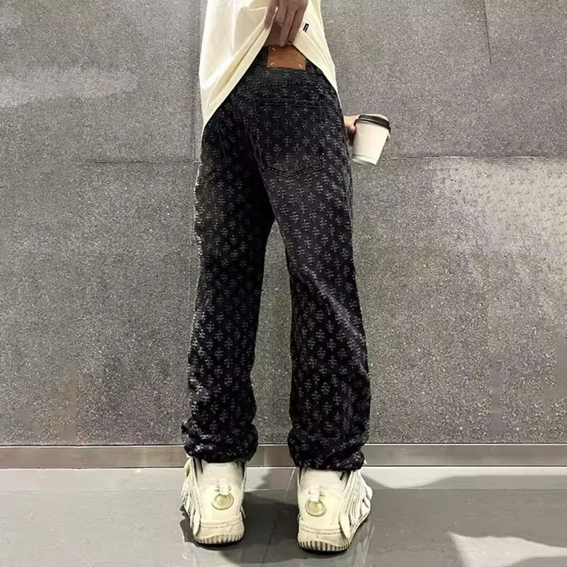 Mono Fade Loose Jeans