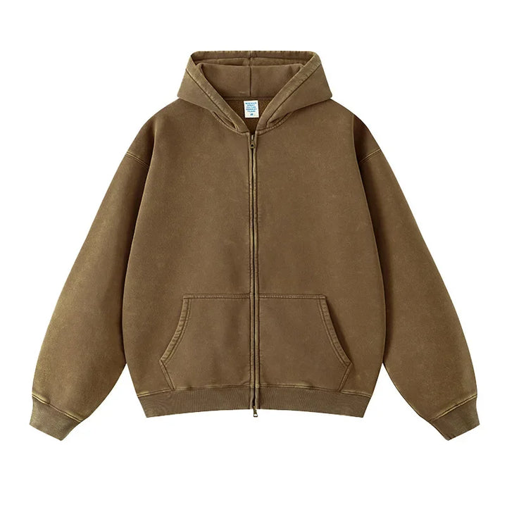 Minimalist Core Zip Hoodie
